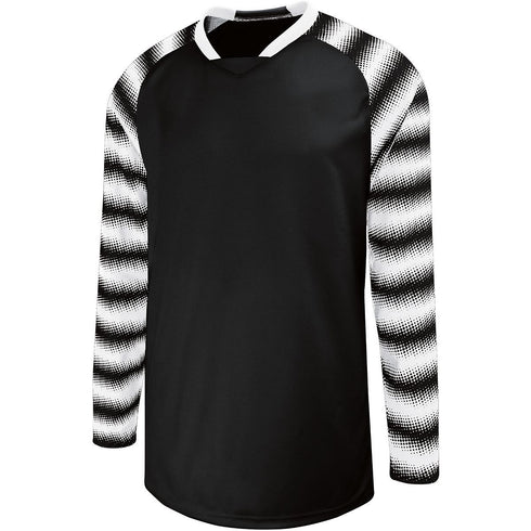 Russell Athletic Youth Prism Goalkeeper Jersey (324361), Color 'Black/White'